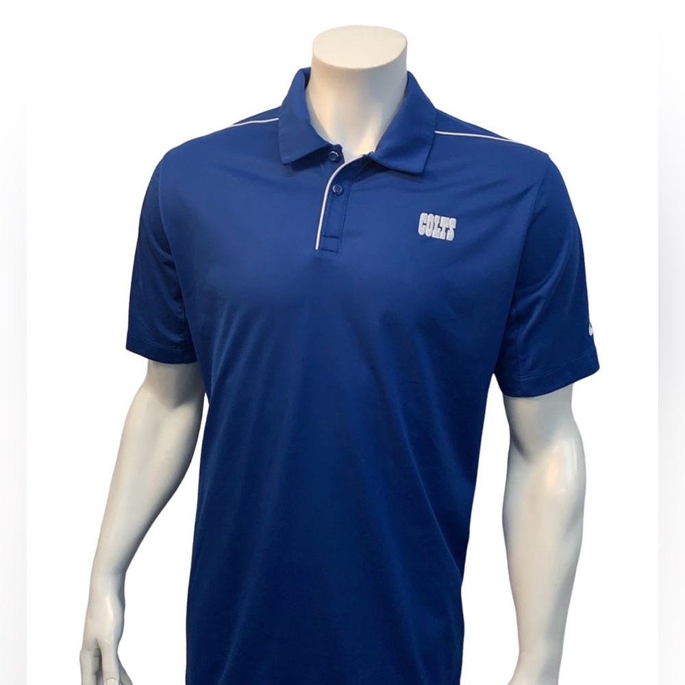 Nike Dri-Fit Indianapolis Colts On Field Polo LG - Picture 4 of 12